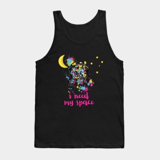 Cat - i need my space Tank Top